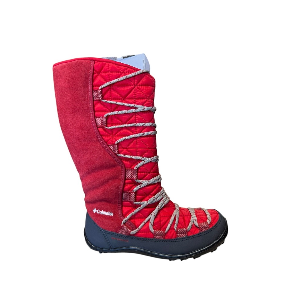 Columbia Loveland Omni Heat Lace Up Winter Snow Boots  Kids Size 1Y Youth No Box